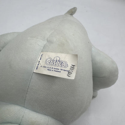 Fatso 10" Plush - Casper the Ghost (Tyco, 1994) With Glow in the Dark Eyes