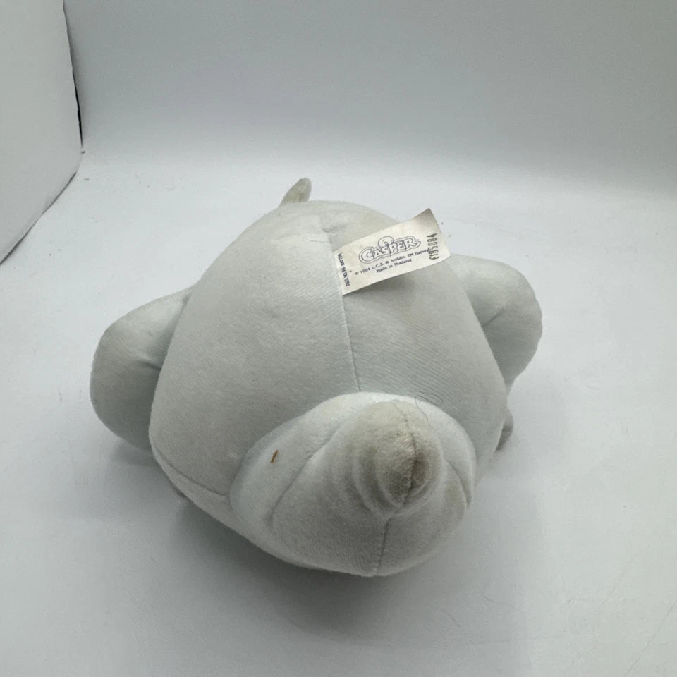 Fatso 10" Plush - Casper the Ghost (Tyco, 1994) With Glow in the Dark Eyes